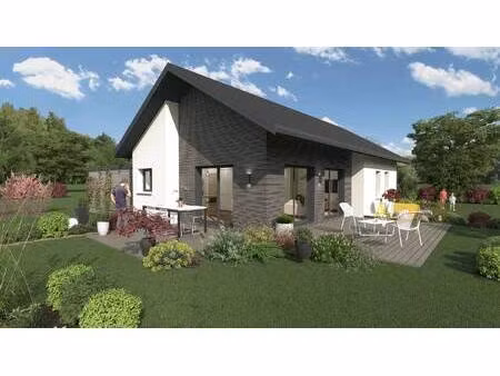 terrain avec maison neuve à vendre