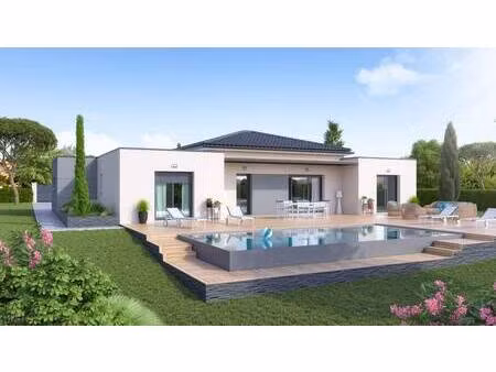 terrain avec maison neuve à vendre