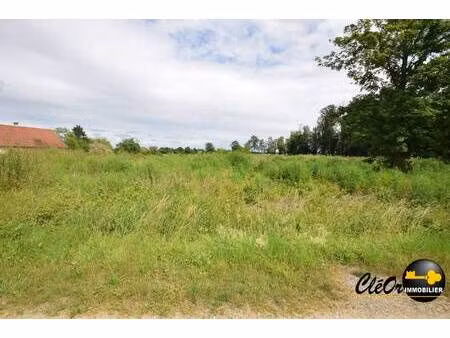 terrain constructible viabilisé à vendre