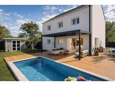 terrain avec maison neuve à vendre