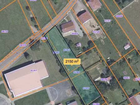 terrain constructible à vendre