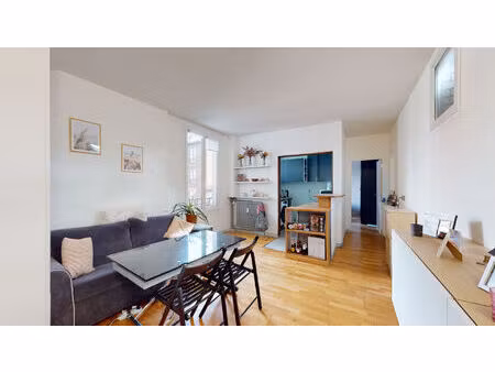 location appartement 2 pièces  39.67m²  asnières