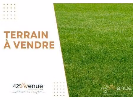 terrain constructible à vendre