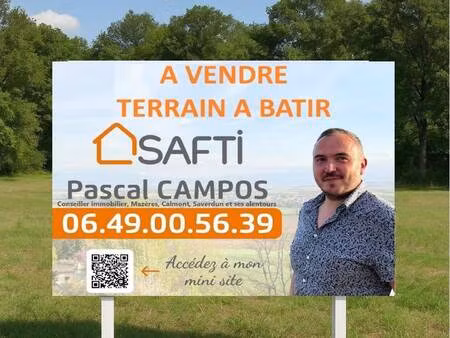 terrain constructible à vendre