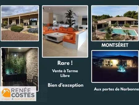 vente à terme libre sur 180 mois - narbonne (11100)