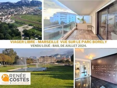 viager libre - h71 ans - marseille (13008)