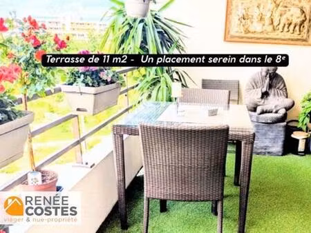 viager occupé - h75 ans - marseille (13008)