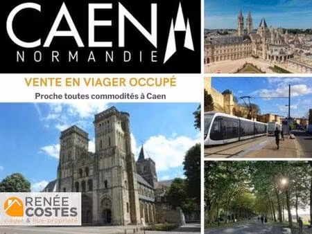 viager occupé - h71 ans - caen (14000)