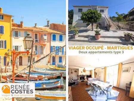 viager occupé - h73 ans - martigues (13500)
