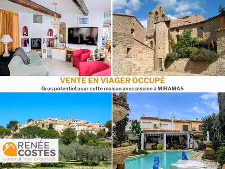 viager occupé - h75 ans - miramas (13140)