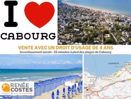 viager occupé - f84-h86 ans - cabourg (14390)