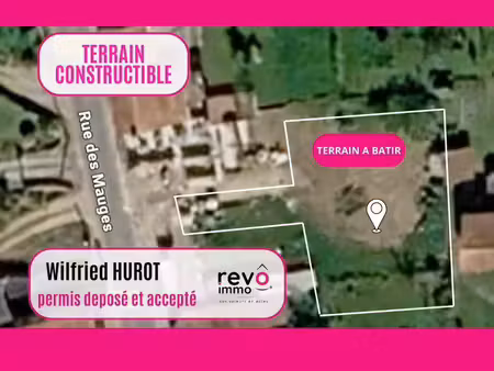 terrain constructible viabilisé à vendre