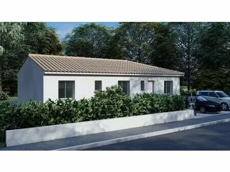 terrain avec maison neuve à vendre