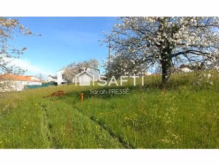 terrain constructible viabilisé à vendre