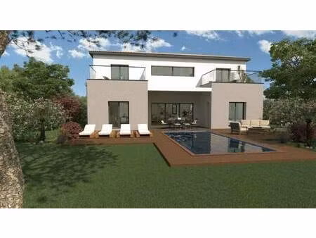 terrain avec maison neuve à vendre