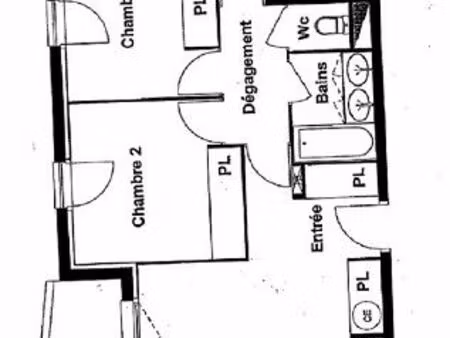 t4  67 m2  balcon terrasse  piscine  garage + parking  31200 toulouse