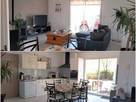 maison récente de plain pied avec garage - 88m²