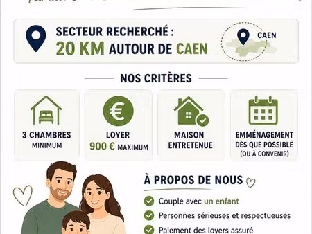 recherche maison caen