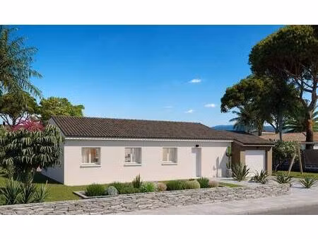 terrain avec maison neuve à vendre