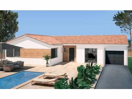 terrain avec maison neuve à vendre