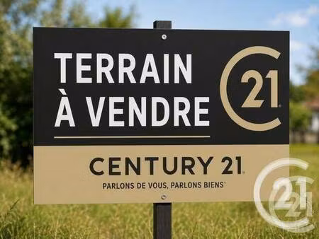 terrain constructible viabilisé à vendre