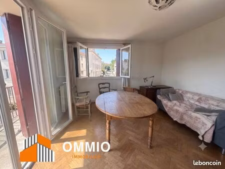 toulouse — quartier minimes : t3 meublé de 67 m² avec balcon et parking