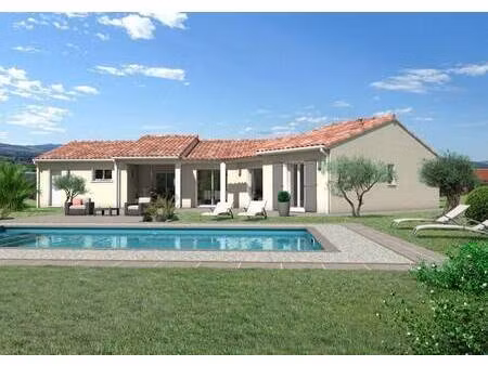 terrain avec maison neuve à vendre