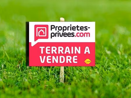 terrain constructible à vendre