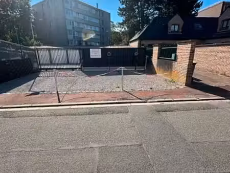 place de parking rue jean macé tourcoing