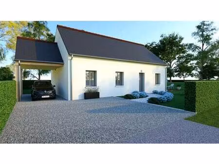 terrain avec maison neuve à vendre