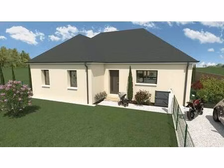 terrain avec maison neuve à vendre