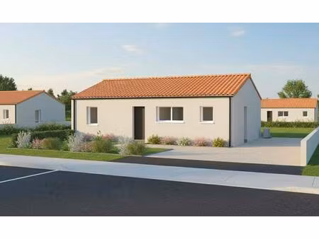 terrain avec maison neuve à vendre