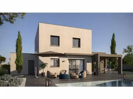 terrain avec maison neuve à vendre