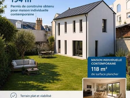 terrain constructible à vendre