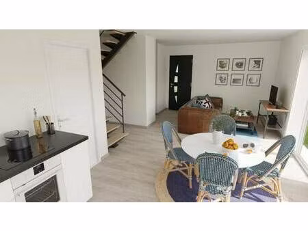 terrain avec maison neuve à vendre