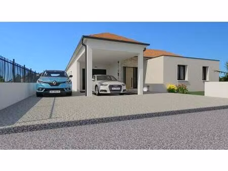 terrain avec maison neuve à vendre
