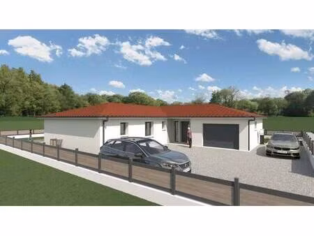 terrain avec maison neuve à vendre