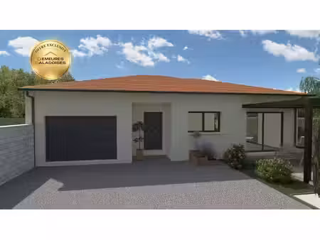 terrain avec maison neuf à vendre