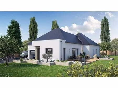 terrain avec maison neuve à vendre