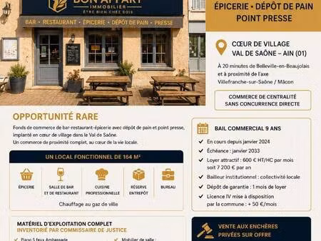 boutique à vendre