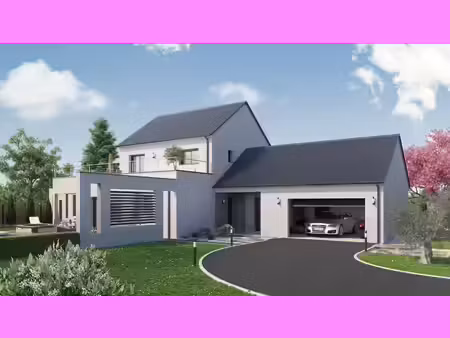 terrain avec maison neuve à vendre