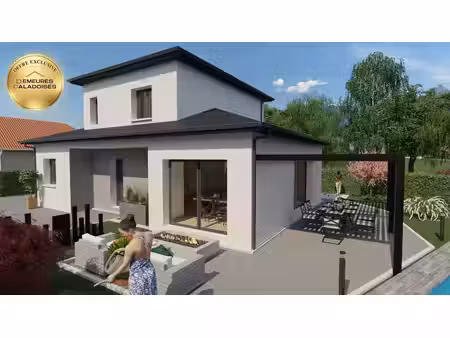 terrain avec maison neuf à vendre