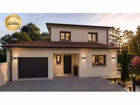terrain avec maison neuf à vendre