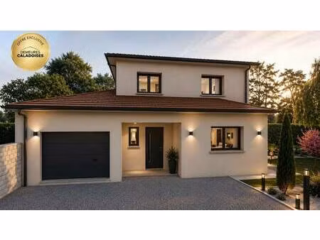 terrain avec maison neuve à vendre