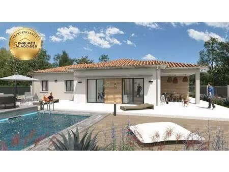 terrain avec maison neuve à vendre