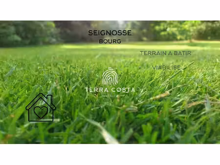 terrain constructible viabilisé à vendre