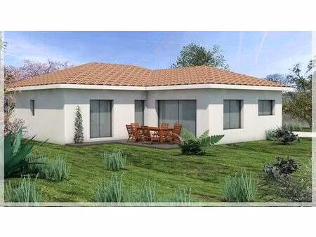 terrain avec maison neuve à vendre