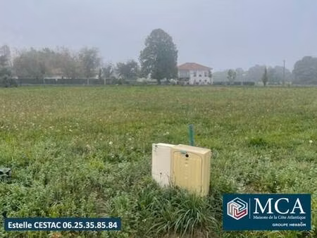 terrain constructible viabilisé à vendre