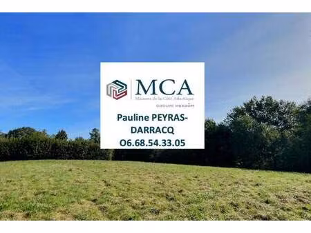 terrain constructible à vendre
