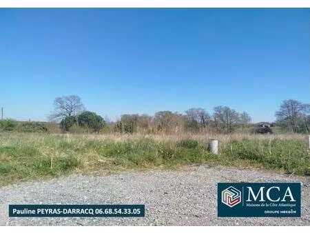 terrain constructible viabilisé à vendre